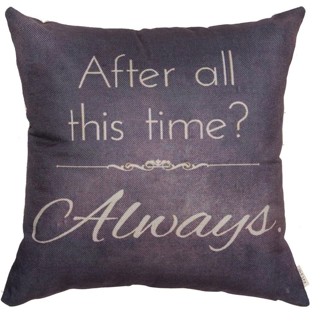 Harry Potter “Always” pillow cover
